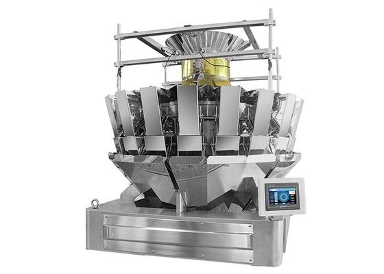Mixed Dry Fruit 1.6L PLC Fruit Multihead Weigher