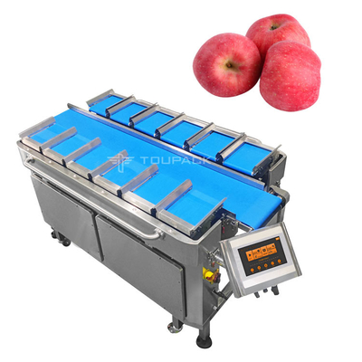 Pear Apple Weighing Fruit Combination Scale 12 Head Hand Loading Machine