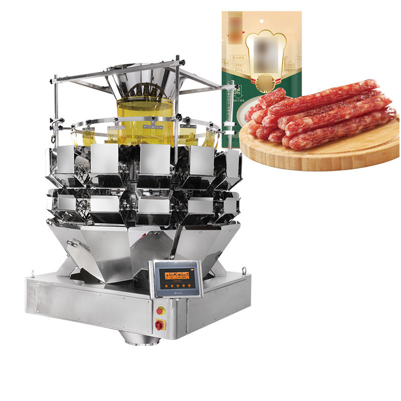กรุงเทพมหานคร Sausage Multiheads Belt Feeder รวมเครื่องชั่ง หมาปัง Hot Dog กรุงเทพมหานคร Sausage Belt เครื่องชั่งเครื่องบรรจุ