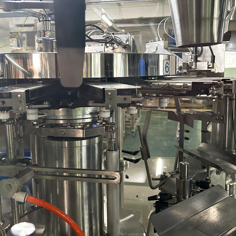 ป๊อปคอร์น ไก่หลายฟังก์ชัน เครื่องใส่ถุงทรงไม่เรียบร้อย เครื่องวางถุงแบบยืนอัตโนมัติ