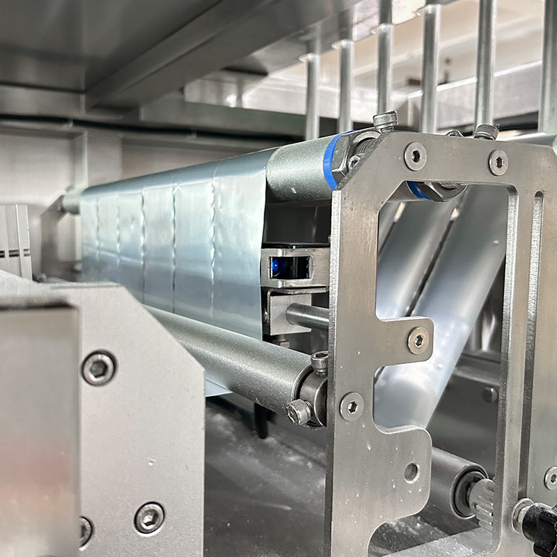 อัตโนมัติ 6 เส้น 8 เส้น Vffs เครื่องบรรจุเครื่องดื่มฝุ่น กระเป๋าเติมฝุ่น Colostrum Powder Stick Pack เครื่องบรรจุหลายสาย