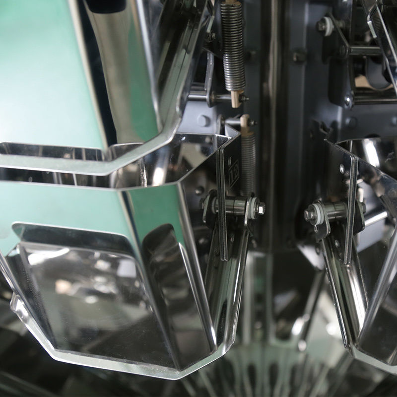 12 หัว Multihead Weigher Nail Packing Machine เครื่องบรรจุเล็บหลายหัว เครื่องบรรจุกระปุกหลายฟังก์ชัน เครื่องบรรจุ