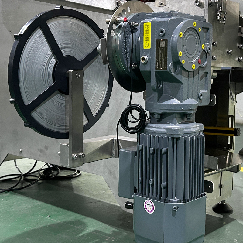 เครื่องชั่งน้ำหนักแบบหลายหัวสำหรับทับทิม เครื่องหนีบปากถุงตาข่าย ถุงตาข่ายสำหรับขิง หัวหอม กระเทียม