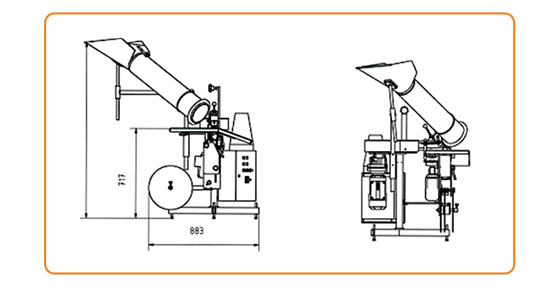 TOUPACK PP กระเทียม กระเทียมและฝรั่งต้ม Packaging Net Bag ทําเครื่อง เครื่อง Packaging Net