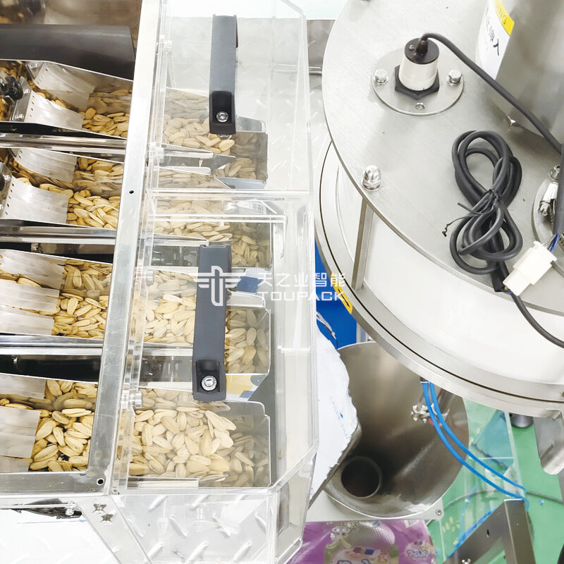 เครื่องบรรจุผงเครื่องเทศ 100g 200g 500g อุปกรณ์บรรจุภัณฑ์ผงพริกเครื่องบรรจุและปิดผนึกผง