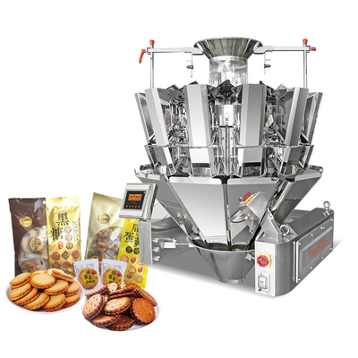 อัตโนมัติ Multihead Weigher สูง กระเป๋าเมล็ดเมล็ดเครื่องบรรจุ เครื่องบรรจุเมล็ดเมล็ดเมล็ด