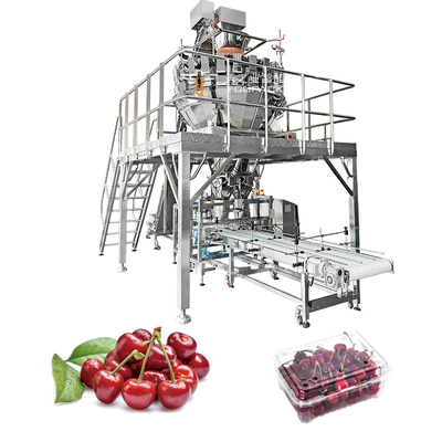 เครื่องบรรจุผลไม้อัตโนมัติ แอปเปิ้ล เชอรี่ ตอมะเขือเทศ กระป๋องบรรจุ Kumquat กระป๋องบรรจุเครื่อง