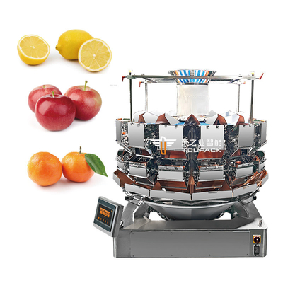 เครื่องชั่งผลไม้ประกอบความละเอียดสูง Orange Multi Head Weigher Series