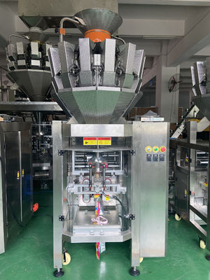 เครื่องบรรจุตราประทับแบบฟอร์มแนวตั้ง Multihead Weigher Automation Packaging