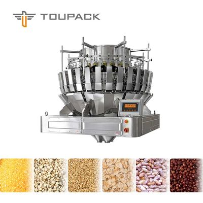 IP65 Granules Multihead Weigher 32 Heads เครื่องชั่งน้ำหนักแบบผสมอัตโนมัติ