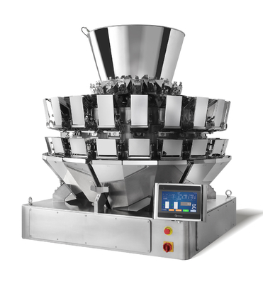 เม็ดเล็ก Multihead Weigher 20 หัวเครื่องชั่งน้ำหนักข้าว
