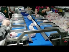 TOUPACK Apple Weighing 12 Head Combination Weigher with Cartoning Line and Pillow Packaging Machine