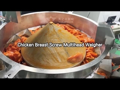 เครื่องบรรจุน้ําหนักเนื้อหลายหัว