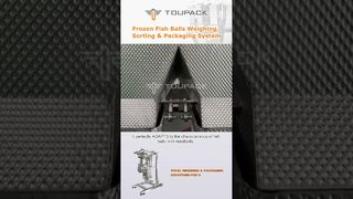 ออกแบบมาสำหรับลูกชิ้นปลาแช่แข็ง ระบบชั่งน้ำหนักแบบหลายหัวนี้